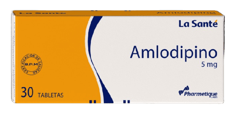 AMLODIPINO TABLETAS 5 MG X 30