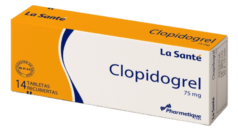 CLOPIDOGREL TABLETAS 75 MG X 14