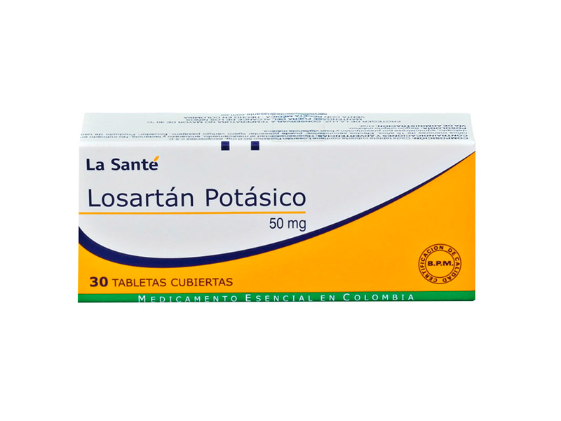 LOSARTAN TABLETAS 50MG X 30 