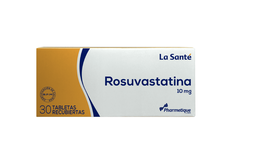 ROSUVASTATINA TABLETAS 10 MG X 30