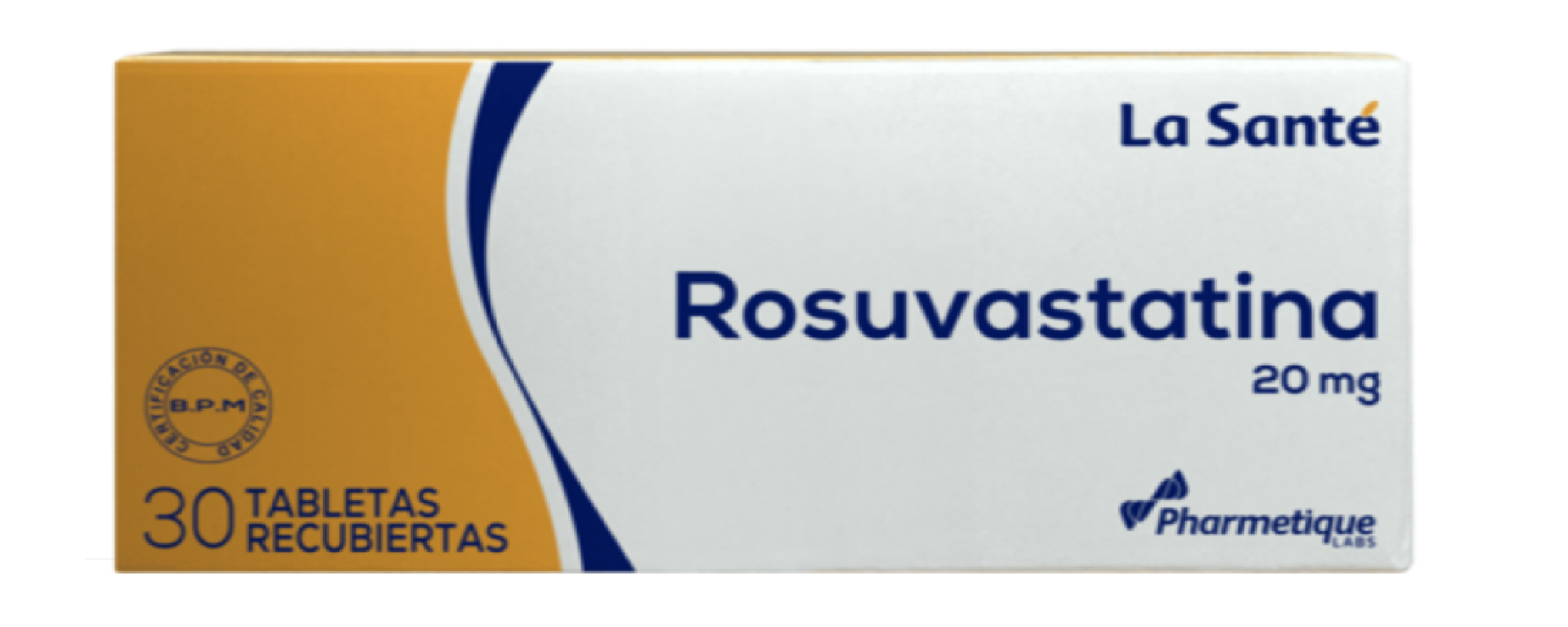 ROSUVASTATINA TABLETAS 20 MG X 30